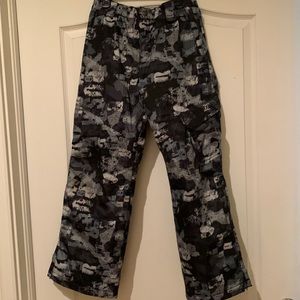 ZeroXposur Snow Pants Gray/White/Black Size L